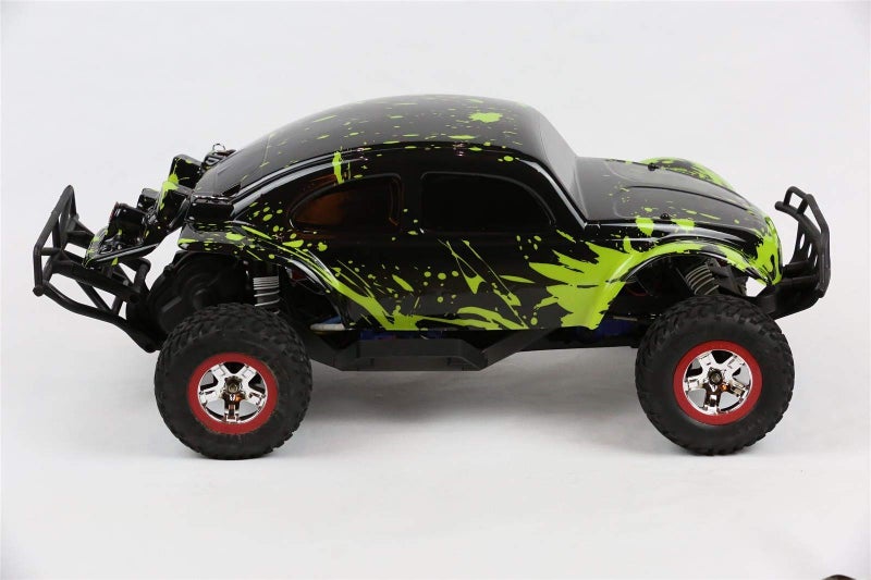 SummitLink Custom Body Muddy Green Over Black Compatible for 1/10 Slash 4x4 VXL 2WD Slayer RC Car or Truck (Truck not Included) SSB-BG-03 - Image 2